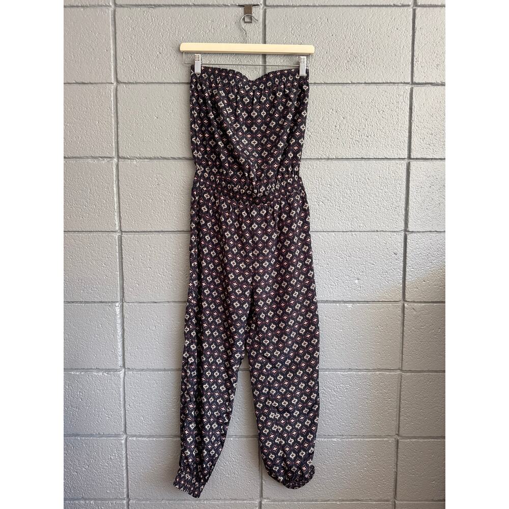 Bishop + Young Pia Strapless Geometric Jumpsuit size XS - Picture 2 of 4